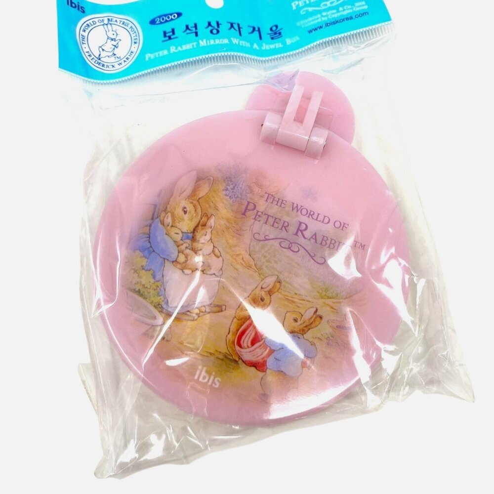 Ibis Peter Rabbit Mirror With Jewel Box Korean Makeup Retro Decor
